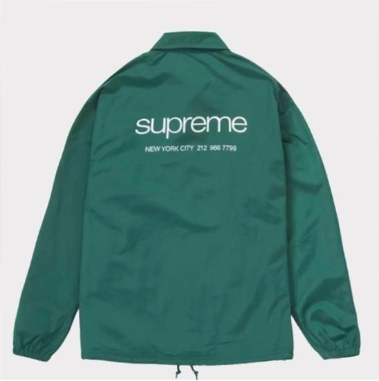 Supreme Nyc Coaches Jacket Lサイズ グリーンよろしくお願い致します