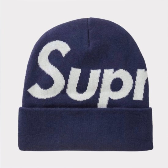 Supreme シュプリーム 2023AW Big Logo Beanie ビッグロゴビーニー ネイビー | 人気のニット帽 -  Supreme(シュプリーム)オンライン通販専門店 Be-Supremer
