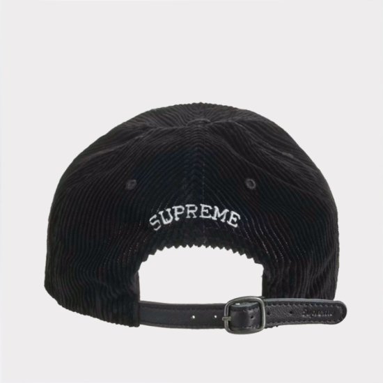 Supreme シュプリーム 2023AW Corduroy S Logo 6Panel Cap コーデュロイSロゴ6パネルキャップ ブラック 黒 -  Supreme(シュプリーム)オンライン通販専門店 Be-Supremer