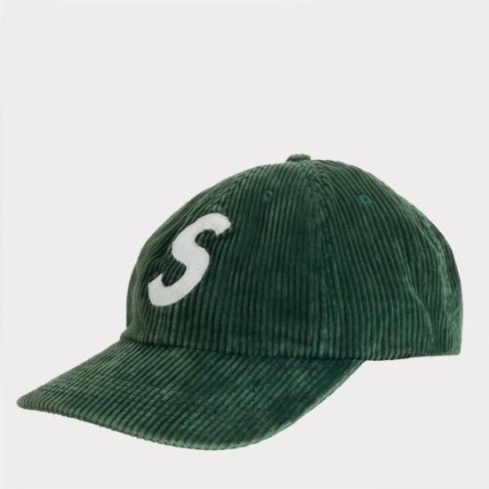 Supreme シュプリーム 2023AW Corduroy S Logo 6Panel Cap