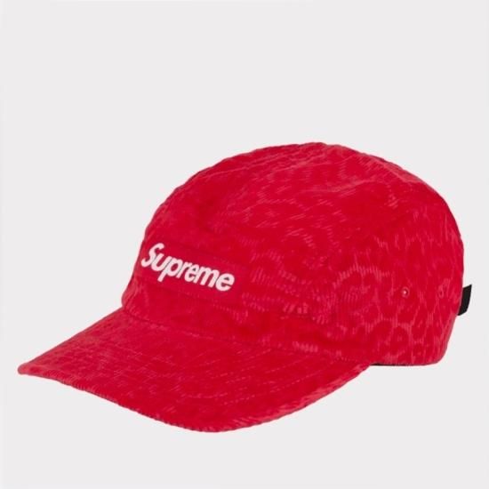 supreme leopard Camp Cap 2023