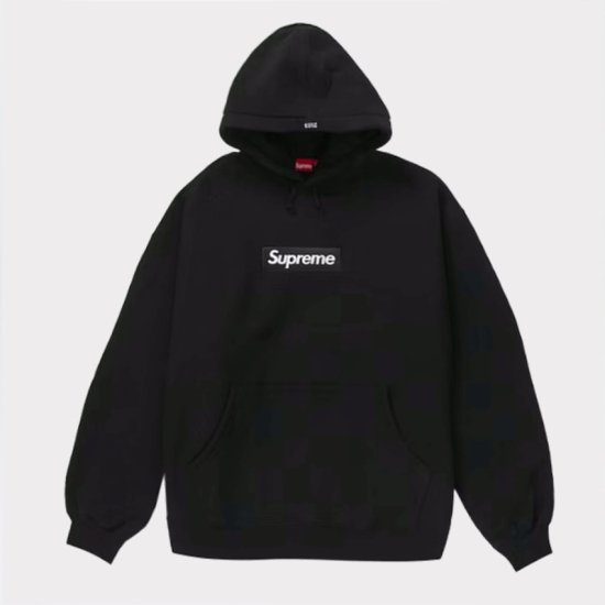 シュプリームSupreme Box Logo Hooded Sweatshirt 黒 L