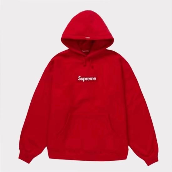 購入前にコメントお願いしますsupreme cross box logo フーディ カーキ Sサイズ