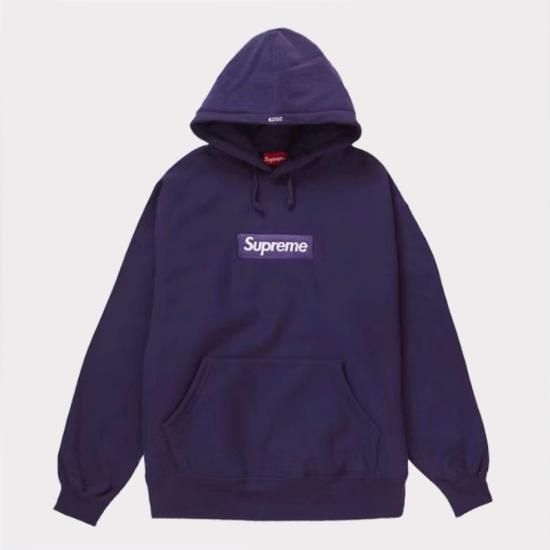 Supreme シュプリーム 2023AW Big Logo Jacquard Hooded Sweatshirt