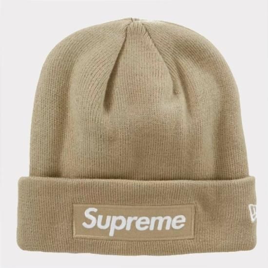 ニット帽/ビーニーシュプリーム　Box Logo Beanie チャコールグレー　supreme