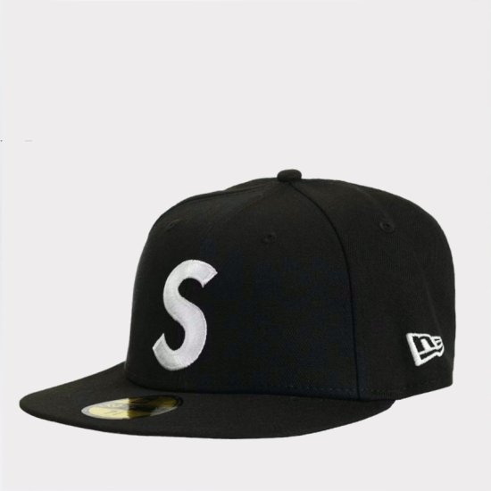 Supreme S Logo New Era Cap 帽子キャップ ブラック新品の通販 - Be 