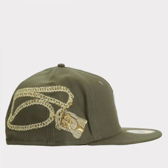 Supreme シュプリーム 2023AW Jesus Piece S Logo New Era Cap ジーザスピースSロゴニューエラキャップ 帽子  オリーブ - Supreme(シュプリーム)オンライン通販専門店 Be-Supremer