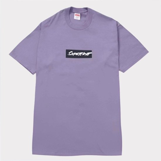カラーDustyPuXXL■Supreme Futura Box Logo Tee Purple