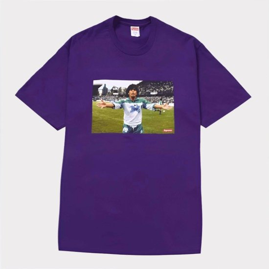Supreme 2024SS Maradona Tee マラドーナTシャツ パープル 紫 | 人気