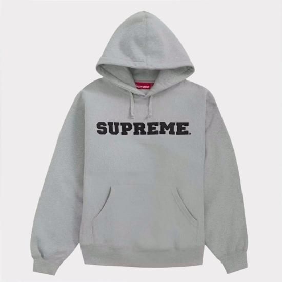 カラーグレーSupreme Collegiate Hooded Sweatshirt  L