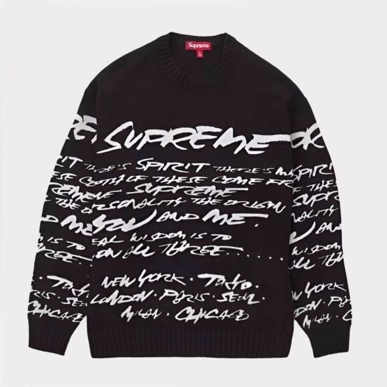 Supreme 2024SS Futura Sweater | フューチュラセーター オリーブ 