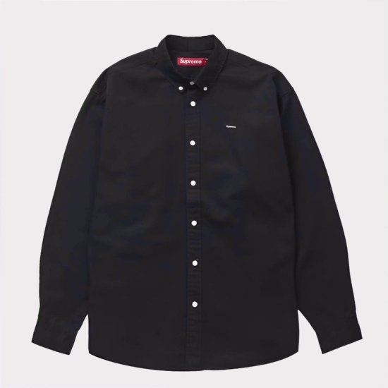 Supreme Small Box Shirt Washed Black  黒ウォッシュブラックシャツ