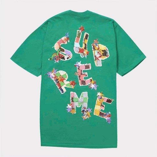 Supreme 2024SS Patchwork Tee Tシャツ | グリーン - Supreme(シュプリーム)オンライン通販専門店  Be-Supremer