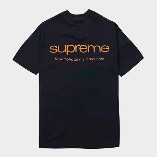 Supreme 23AW NYC Tee | ニューヨークシティTシャツ ネイビー 紺 
