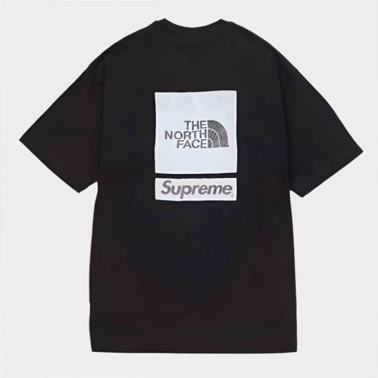 supreme【美品】Supreme / The North Face Tシャツ ブラック L