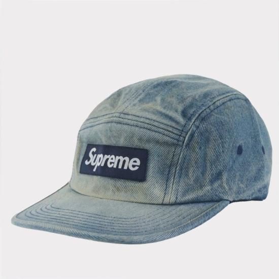 Supreme | Washed Chino Twill Camp Cap | Purple - Supreme 