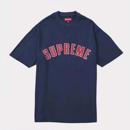 Supreme | クラックアークショートスリーブトップTシャツ | ネイビー - Supreme(シュプリーム)オンライン通販専門店  Be-Supremer