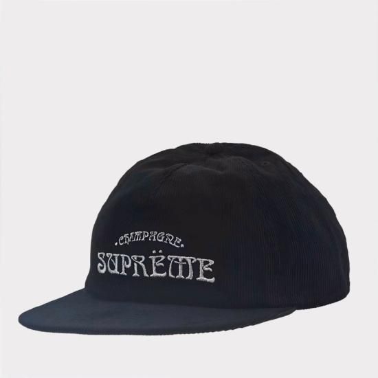 Supreme 2024SS Champagne Corduroy 5Panel Cap | ブラック - Supreme ...