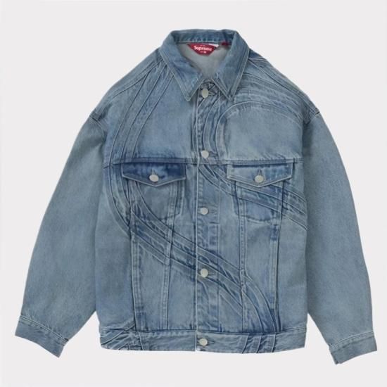 SmallSupreme S Logo Denim Trucker Jacket 定価以下