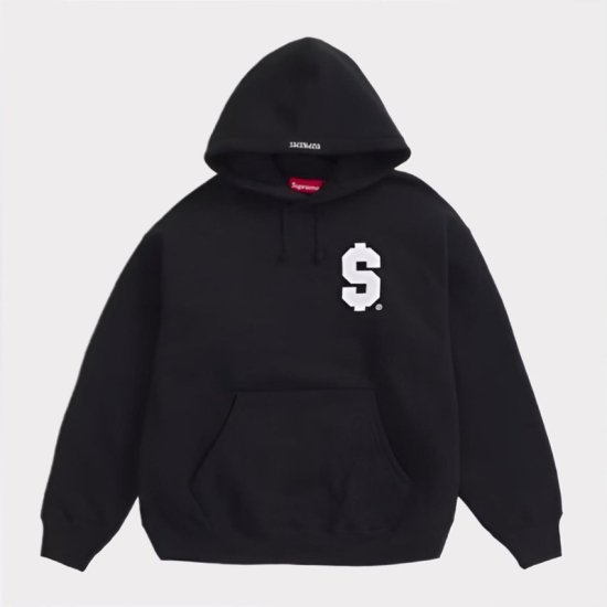 Supreme 2022AW S Logo Hooded Sweatshirt パーカー ブラック 新品通販 