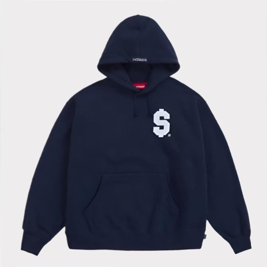 Supreme シュプリーム 23AW S Logo Zip Up Hooded Sweatshirt Sロゴジップアップフードスウェットパーカー  ネイビー - Supreme(シュプリーム)オンライン通販専門店 Be-Supremer