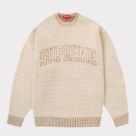 新品 24ss Supreme Contrast Arc Sweater S定価23100円
