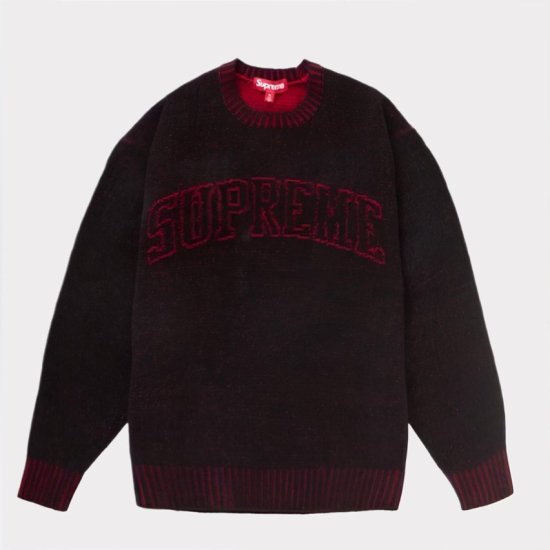 カラーBlack新品 24ss Supreme Contrast Arc Sweater S - トップス