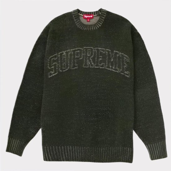 Supreme Contrast Arc Sweater ホワイト　Mサイズベージュ