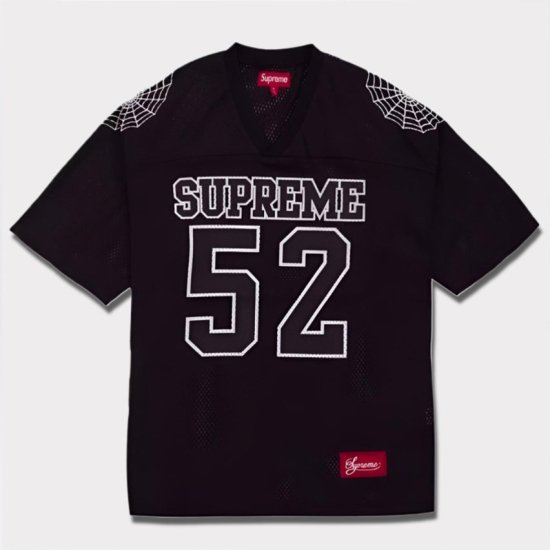 Supreme | Spiderweb Football Jersey - Supreme(シュプリーム)オンライン通販専門店 Be-Supremer