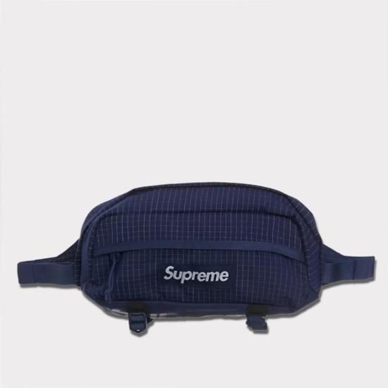 Sup大幅値下　Supreme シュプリーム Waist Bag ウエスト バッグ 青