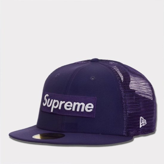 Supreme シュプリーム | Box Logo Mesh New Era Cap - Supreme 