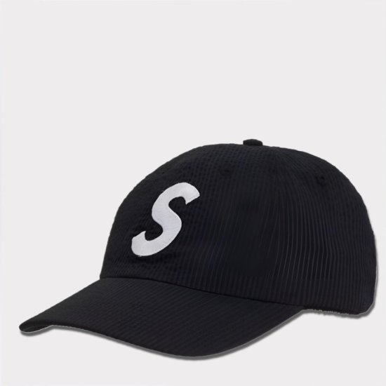 Supreme 2024SS Seersucker S Logo 6Panel Cap | レッド - Supreme 