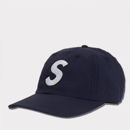Supreme | 2024SS Seersucker S Logo 6Panel Cap - Supreme 