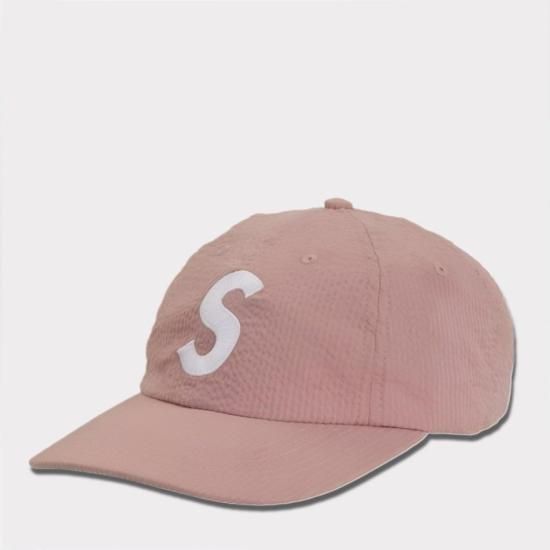 Supreme | 2024SS Seersucker S Logo 6Panel Cap | ピンク - Supreme ...