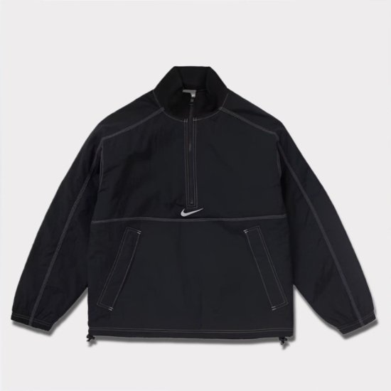 Supreme 2024SS Nike Ripstop Pullover Jacket | ナイキリップストッププルオーバージャケット ブラック -  Supreme(シュプリーム)オンライン通販専門店 Be-Supremer