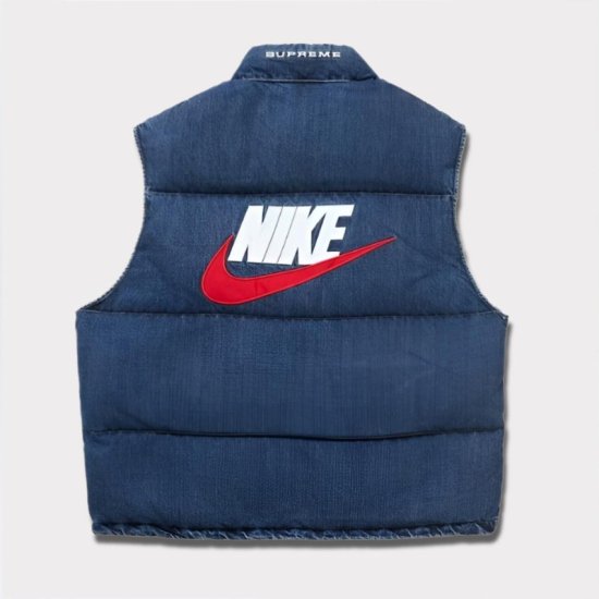 Supreme | 2024SS Nike Denim Puffer Vest - Supreme(シュプリーム)オンライン通販専門店  Be-Supremer