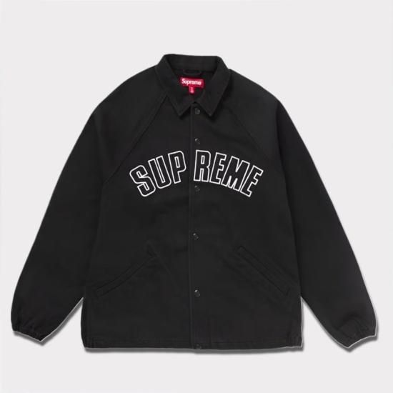 Supreme | 2024SS Arc Denim Coaches Jacket | ブラック - Supreme(シュプリーム)オンライン通販専門店  Be-Supremer