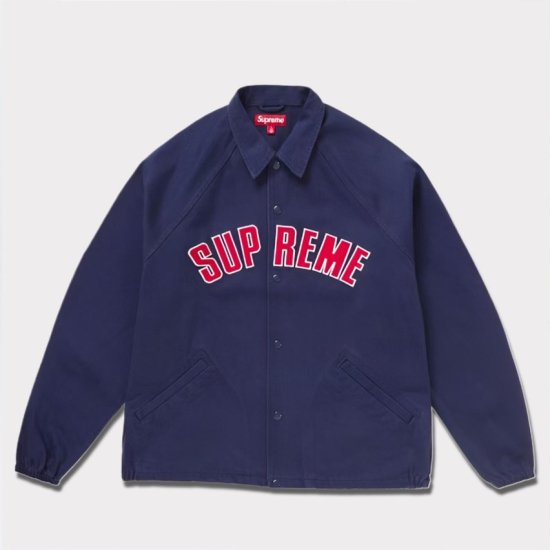Supreme | 2024SS Arc Denim Coaches Jacket ネイビー - Supreme(シュプリーム)オンライン通販専門店  Be-Supremer
