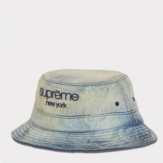 Supreme 2024SS Chino Twill Crusher Hat | ダーティーインディゴ 