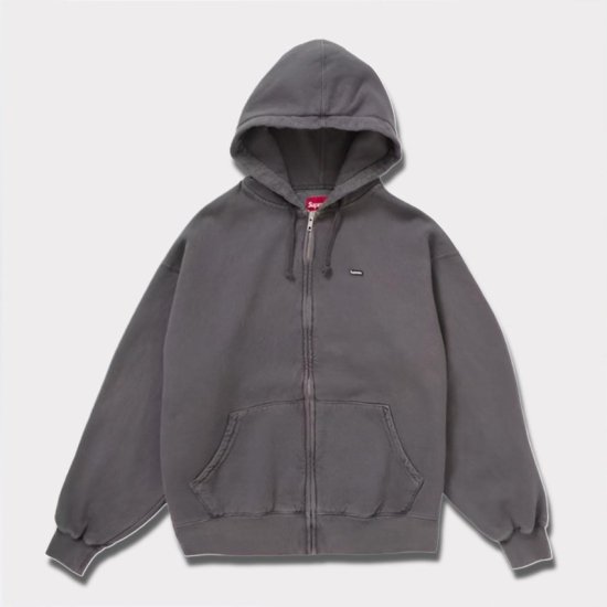 Supreme 2024SS Overdyed Small Box Zip Up Hooded Sweatshirt | オーバーダイド ジップアップパーカー ダークスレート - Supreme(シュプリーム)オンライン通販専門店 Be-Supremer