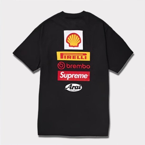 Supreme | Ducati Logos Tee | ブラック - Supreme(シュプリーム)オンライン通販専門店 Be-Supremer