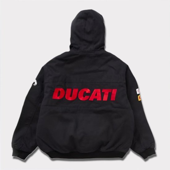 Supreme 2024SS Ducati Hooded Racing Jacket | ブラック - Supreme ...