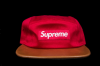 <img class='new_mark_img1' src='https://img.shop-pro.jp/img/new/icons11.gif' style='border:none;display:inline;margin:0px;padding:0px;width:auto;' />Supreme シュプリーム 15SS Expedition Leather Visor Camp Cap レザーバイザーキャップ レッド