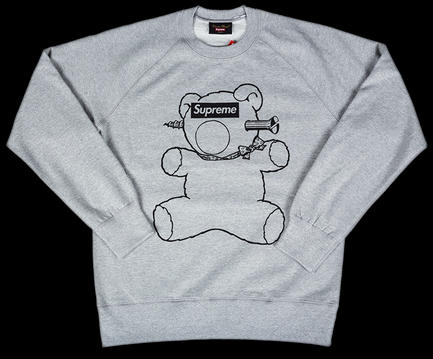 (L)Supreme UNDERCOVER Bear Crewneck