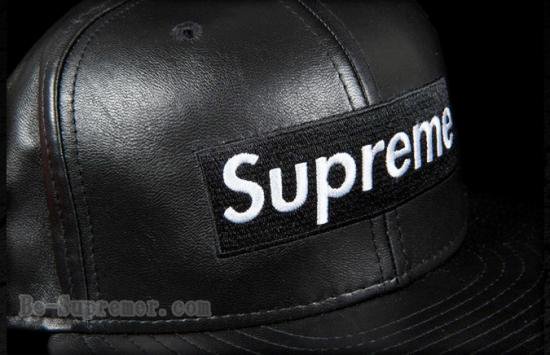 SupremeのLeather Box Logo New Era Cap なら - Supreme(シュプリーム 