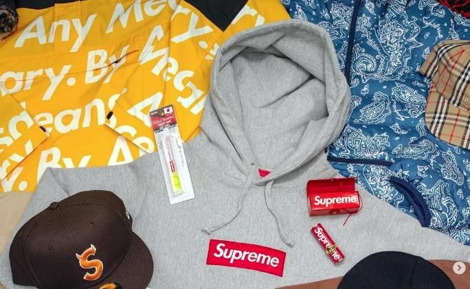 supreme box logo hooded 14aw navy Mサイズ