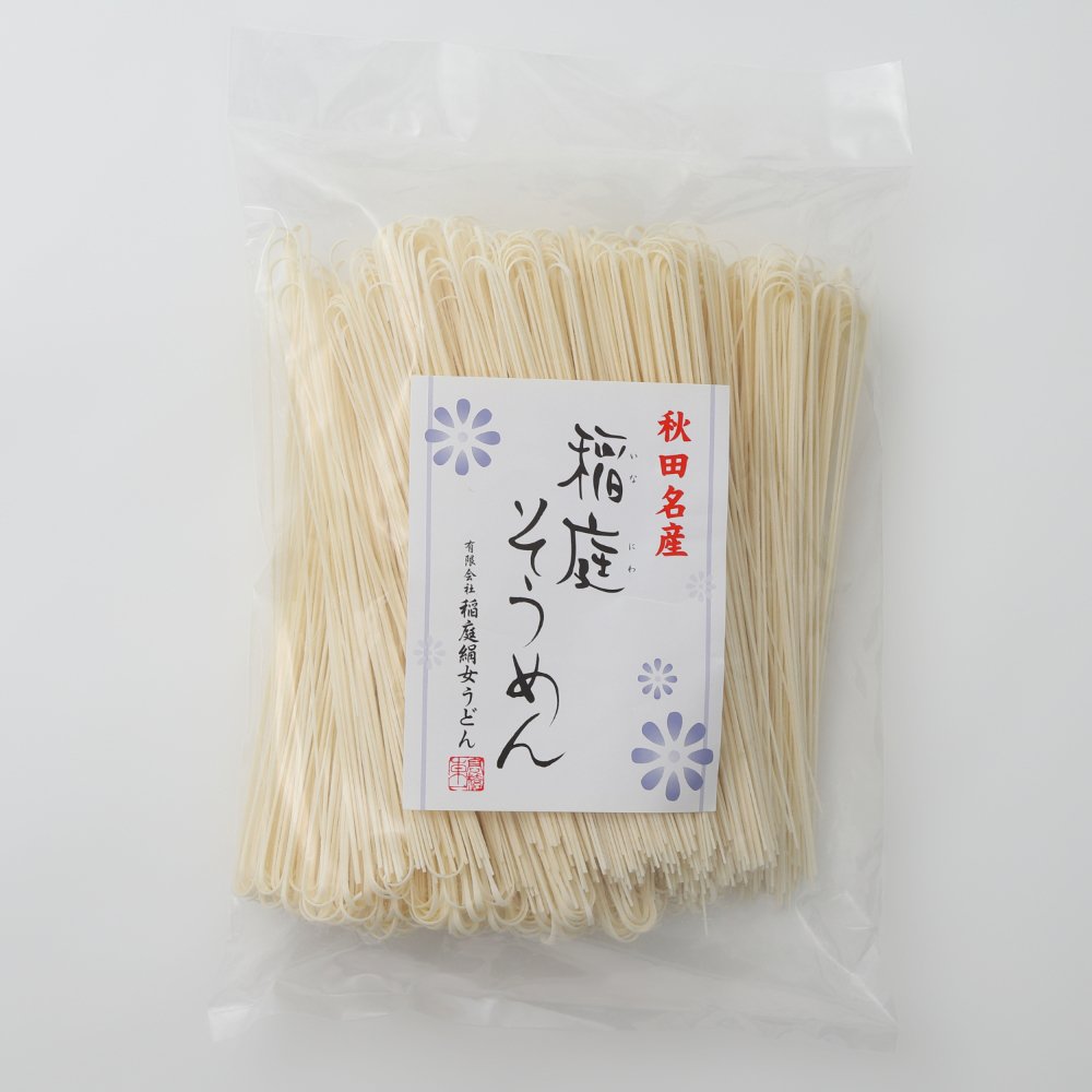 稲庭絹女そうめん かんざし S 35 秋田名産 稲庭うどんの稲庭絹女うどん Webショップ