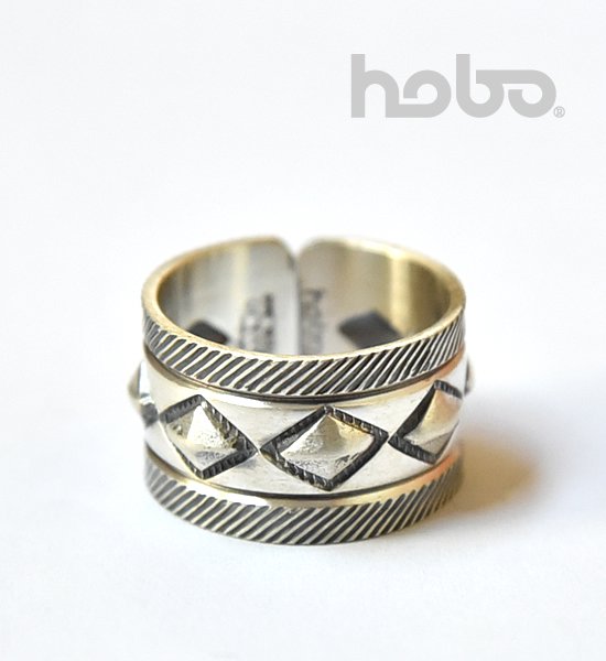 hobo ホーボー Cobblestone Silver Ring Narrow by STANLEY