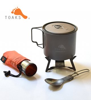 【TOAKS】 トークス Ultralight Titanium Cook System 