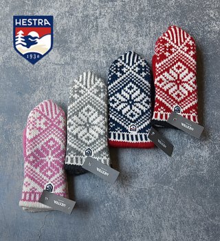 HESTRA إȥ Nordic Wool Mitt 